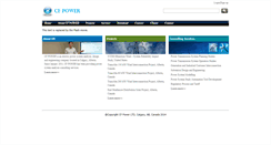 Desktop Screenshot of cfpowerltd.com