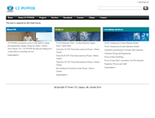 Tablet Screenshot of cfpowerltd.com